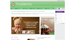 Desktop Screenshot of materna.com.pe
