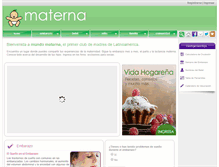 Tablet Screenshot of materna.com.pe