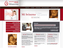 Tablet Screenshot of materna.rs